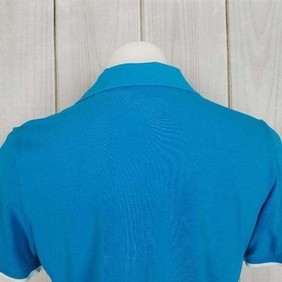 EP Pro Golf Blue V Neck Top - Picture 4 of 8